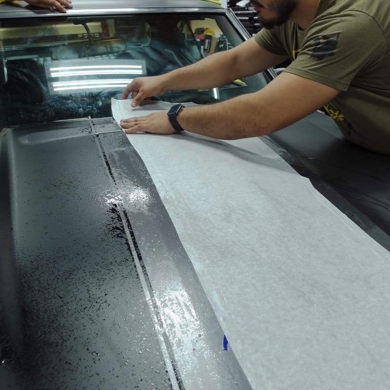 Car Wrap Specailist adding Custom Graphics to a Chevrolet Camaro (1)